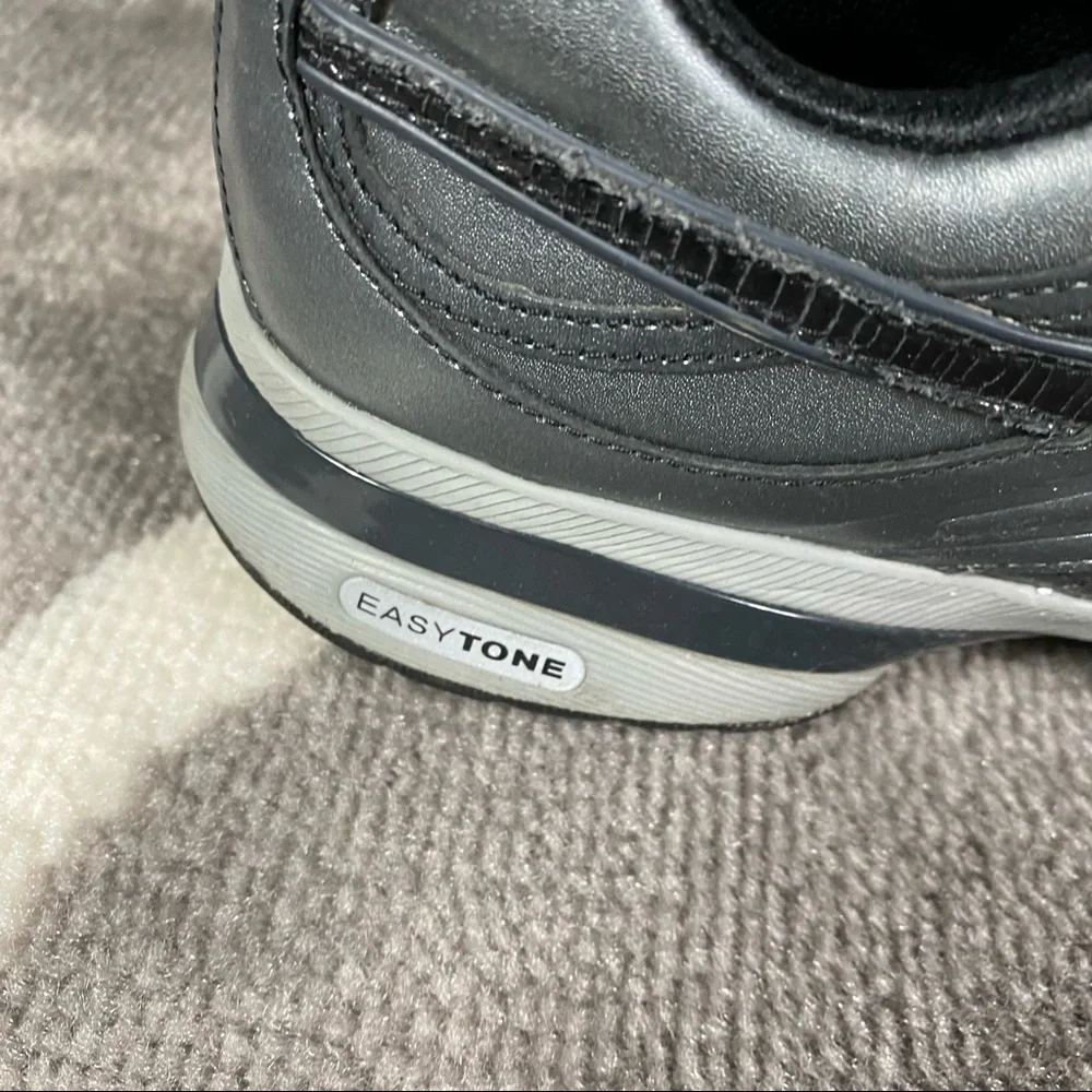 Reebok Sneakers Womens Size 7.5 Easytone Reinspire Lux dark gray shoes